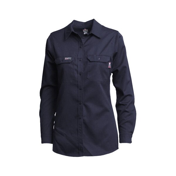 LAPCO Women's FR Uniform Shirt in Navy
